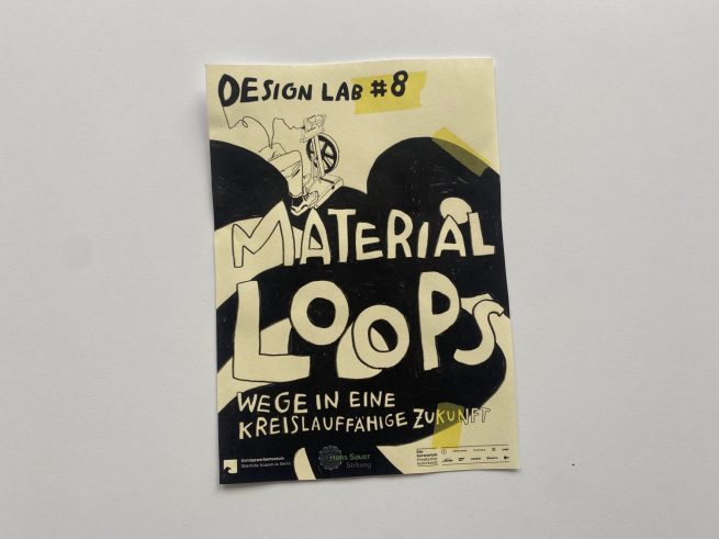 Cover des Readers 'Material Loops - Wege in eine kreislauffähige Zukunft'
