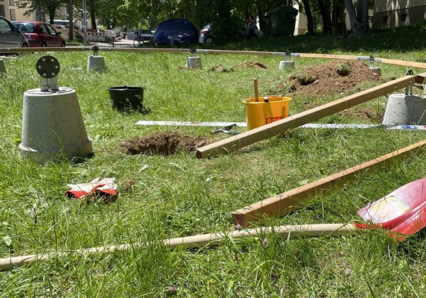 Aufbau Habibi Dome 2021