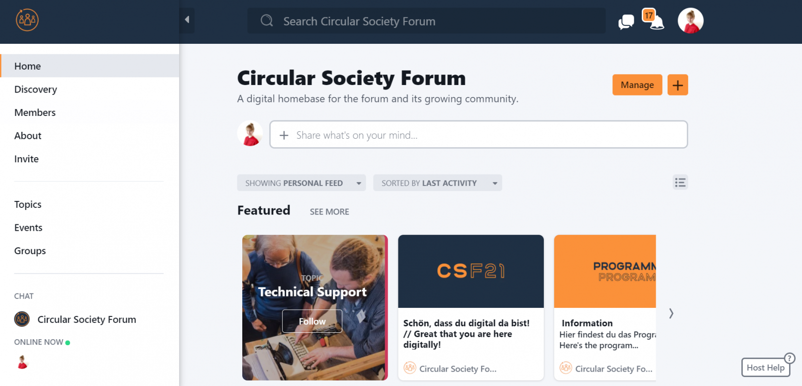 CSF digitall homebase