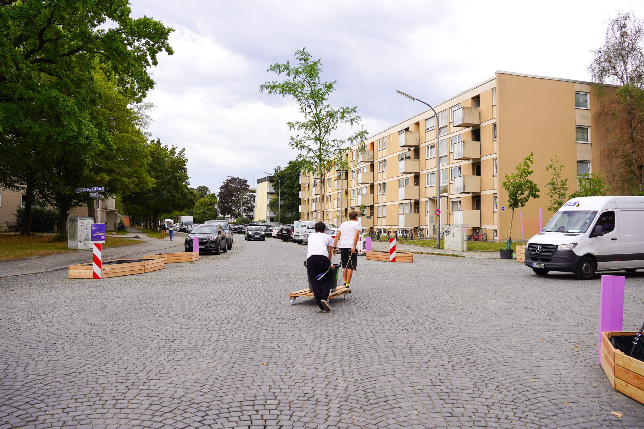 MOSAIQ Aufbauten Projektquartiere Begrünung